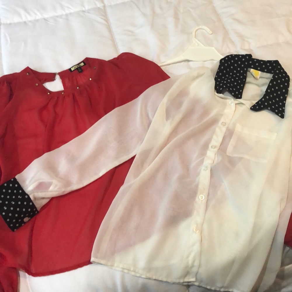 Bundle of two adorable shirts